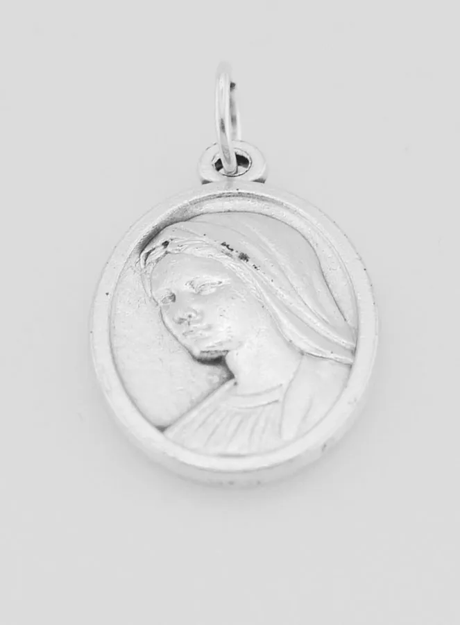 Medal of the Virgin Mary in Profile - 22mm (pic 2)