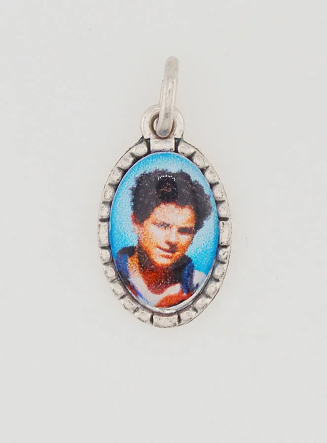 Twisted Edge Medal 15mm - Saint Carlo Acutis (pic 1)