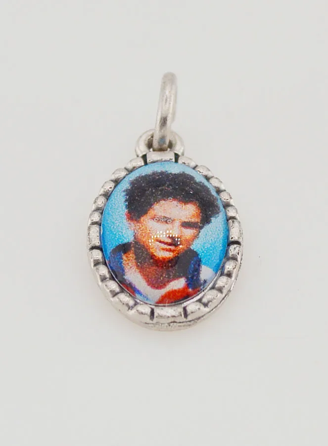 Twisted Edge Medal 15mm - Saint Carlo Acutis (pic 2)