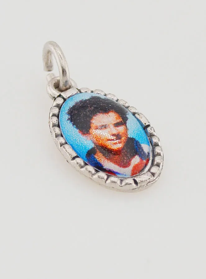 Twisted Edge Medal 15mm - Saint Carlo Acutis (pic 3)