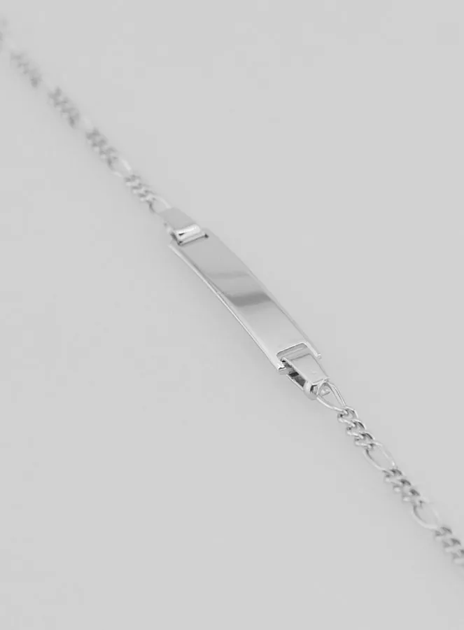 Silver Christening Bracelet for Child - 15cm (pic 1)