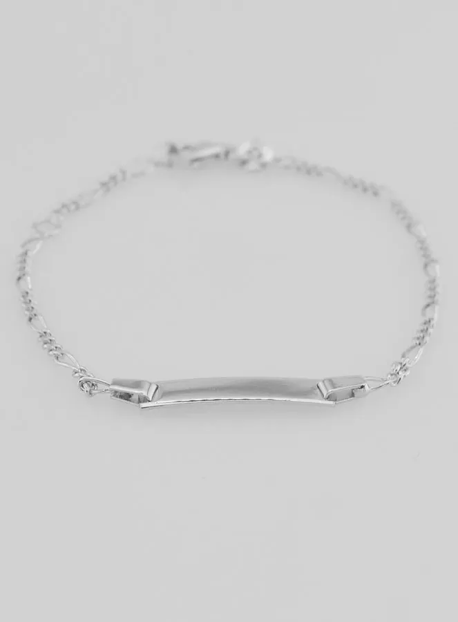 Silver Christening Bracelet for Child - 15cm (pic 4)