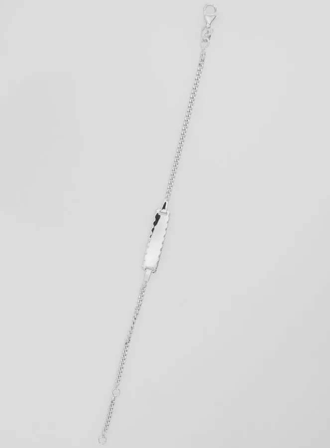 Silver Christening Bracelet for a Child - 16cm (pic 2)
