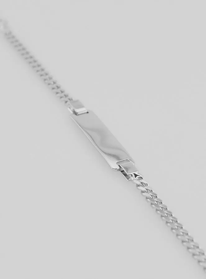 Child Christening Bracelet Silver - 16cm (pic 1)