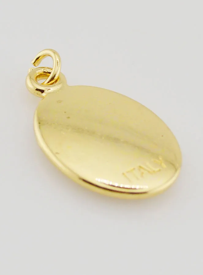 Golden Medal of Saint Father Pio - 25mm (pic 4)