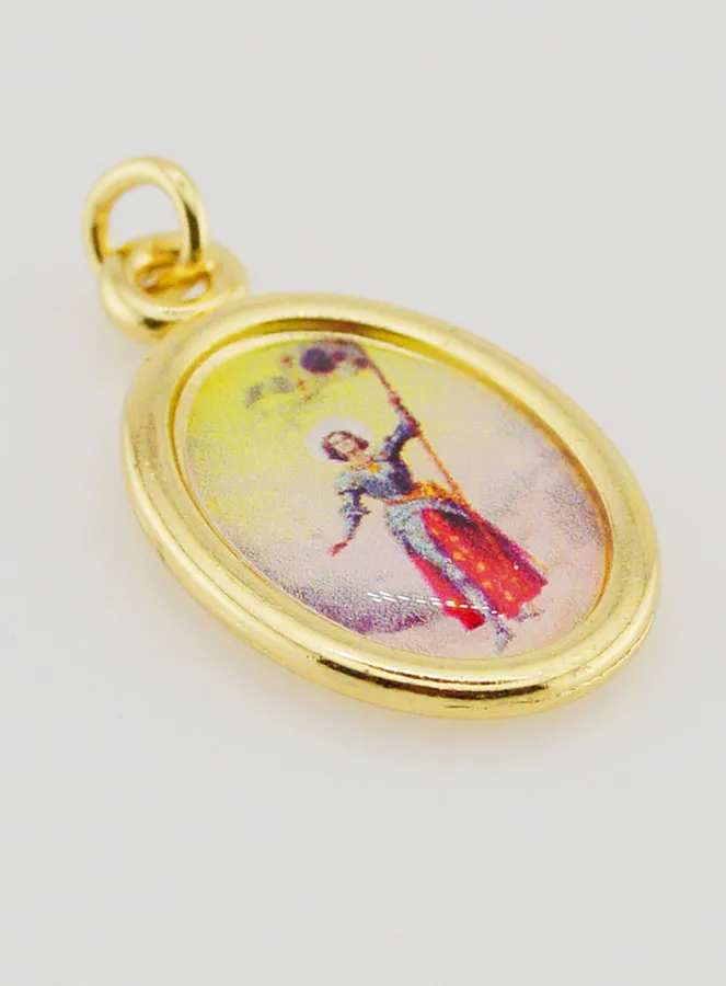 Saint Joan of Arc Medal - 25mm (pic 3)