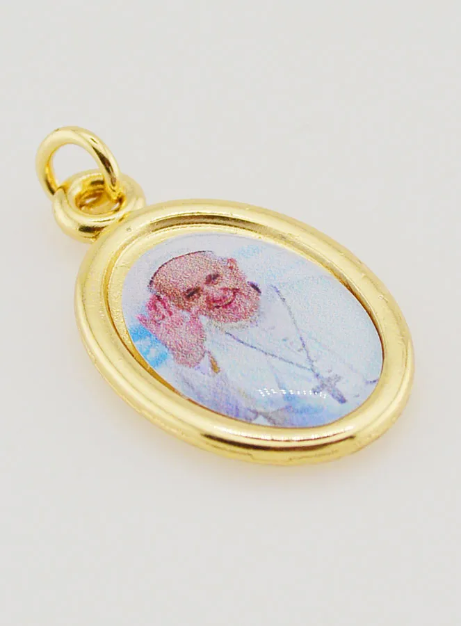 Golden Medal Pope Francis - 25mm (pic 3)