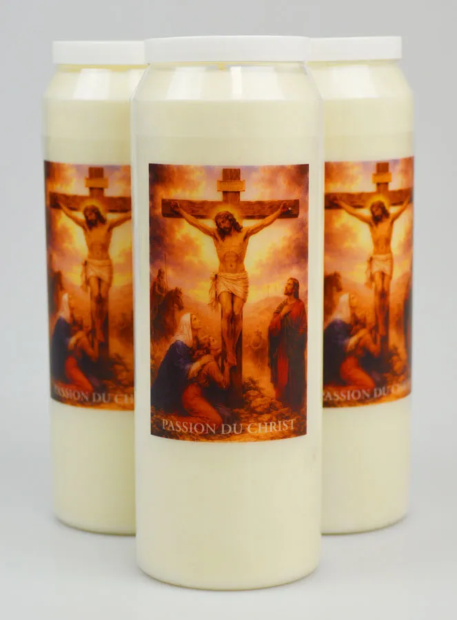 Set of 3 Sanctuary Candles The Passion of Jesus Christ (pic 1)