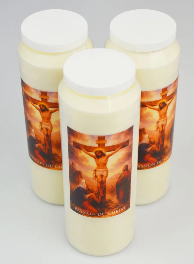 Set of 3 Sanctuary Candles The Passion of Jesus Christ (pic 2)