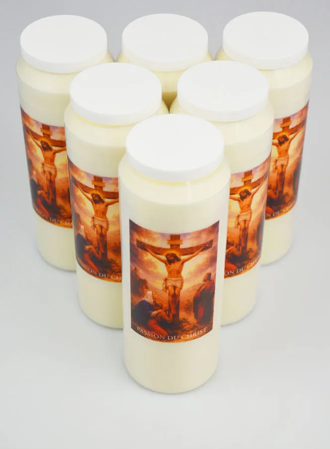 Set of 6 Sanctuary Candles The Passion of Jesus Christ (pic 2)