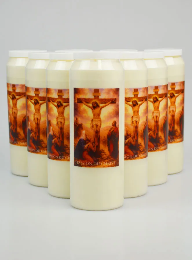 Set of 10 Sanctuary Candles The Passion of Jesus Christ (pic 1)