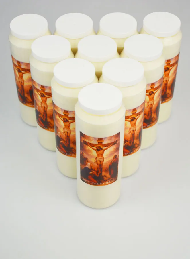 Set of 10 Sanctuary Candles The Passion of Jesus Christ (pic 2)