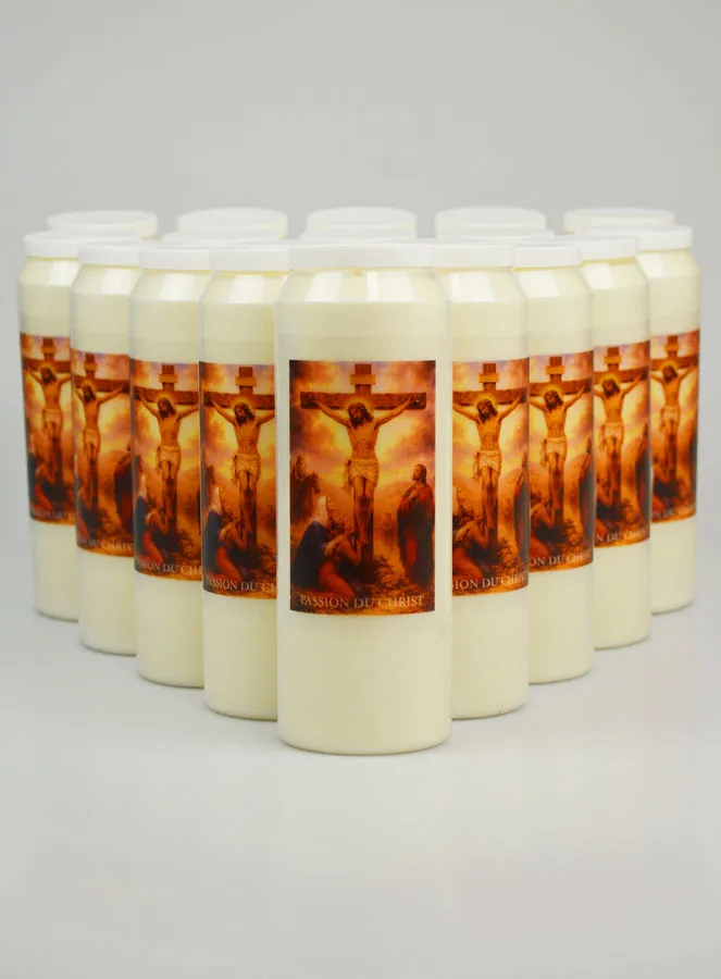 Set of 20 Sanctuary Candles The Passion of Jesus Christ (pic 1)