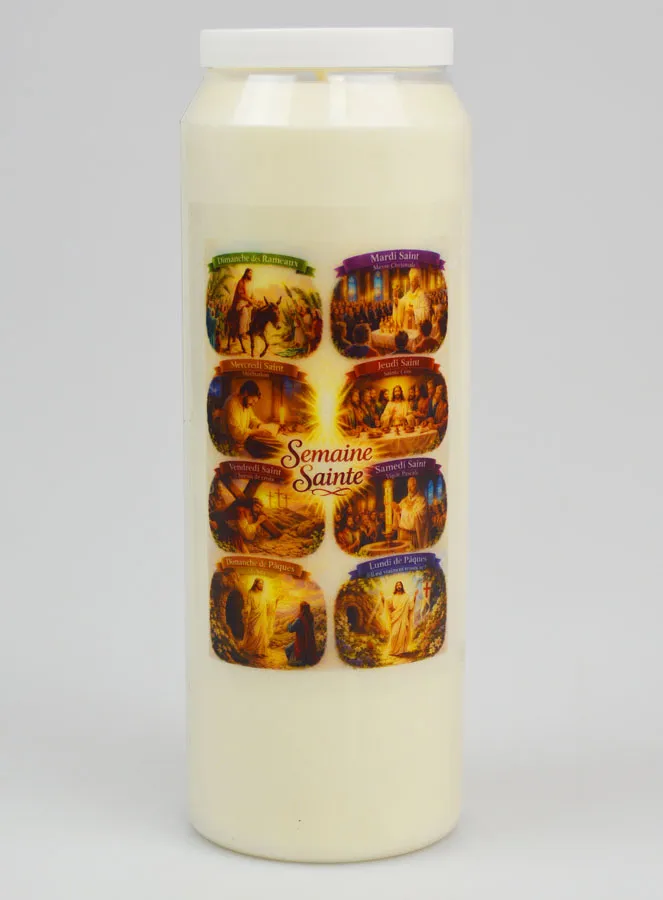 Holy Week Sanctuary Candle (pic 1)