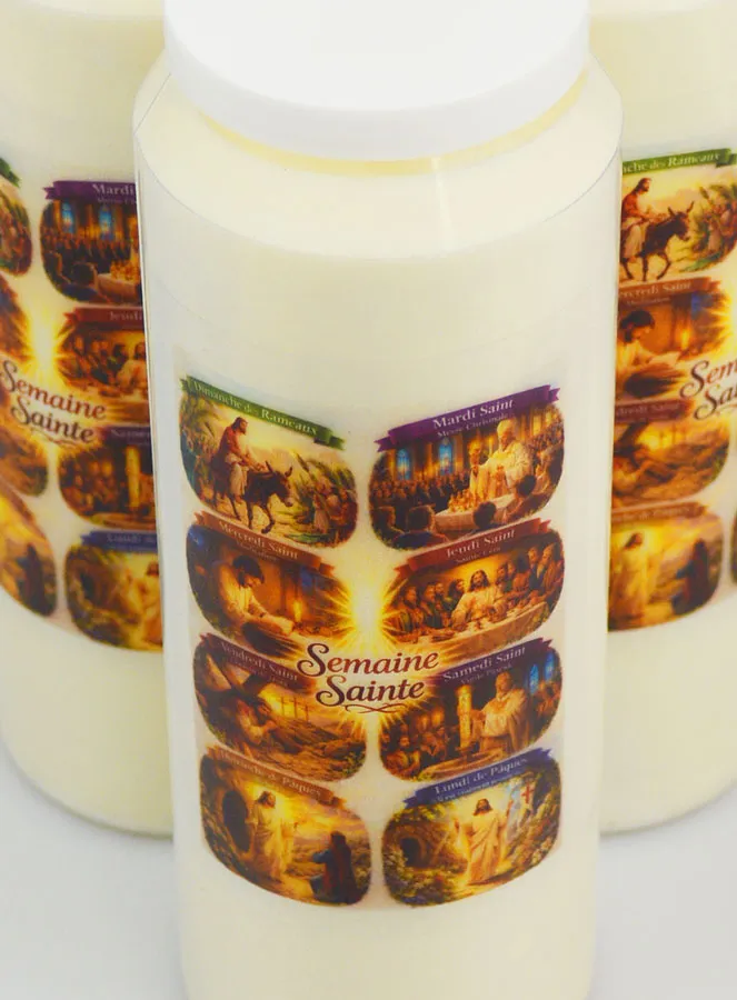 Set 6 Sanctuary Candles Holy Week (pic 4)