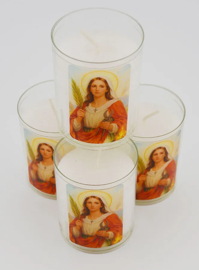 4 Saint Agathe Votive Candles (pic 2)