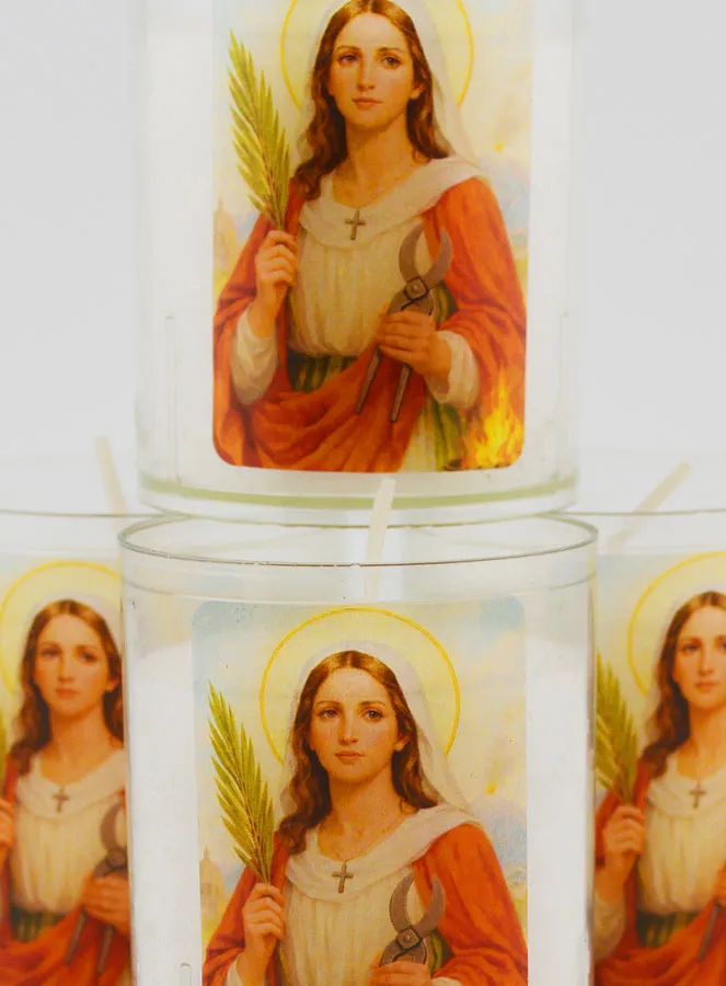 4 Saint Agathe Votive Candles (pic 3)