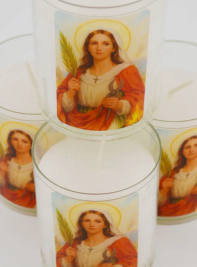 4 Saint Agathe Votive Candles (pic 4)