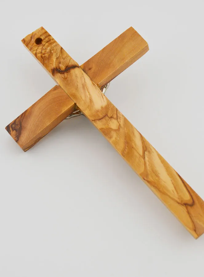 Olive Wood Crucifix - 18cm (pic 4)