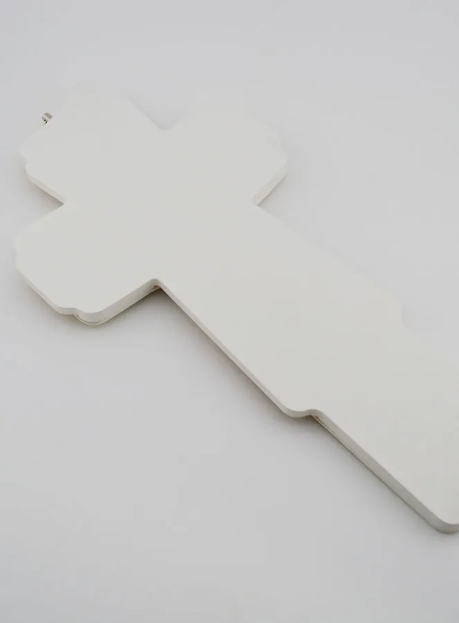 Wooden Hanging Cross - 30cm (pic 4)