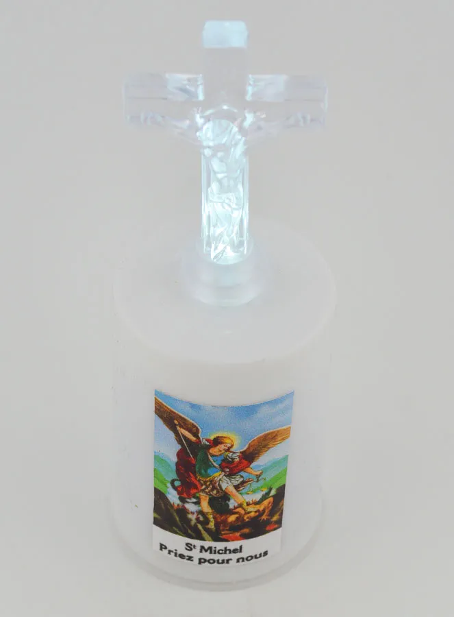 Led Church Candle Saint Michael (pic 2)
