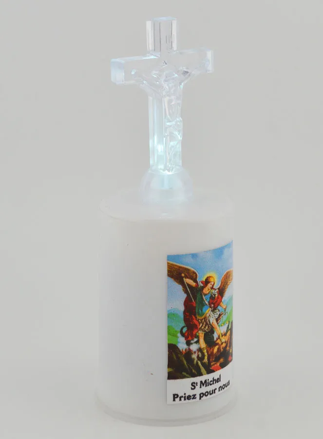 Led Church Candle Saint Michael (pic 4)