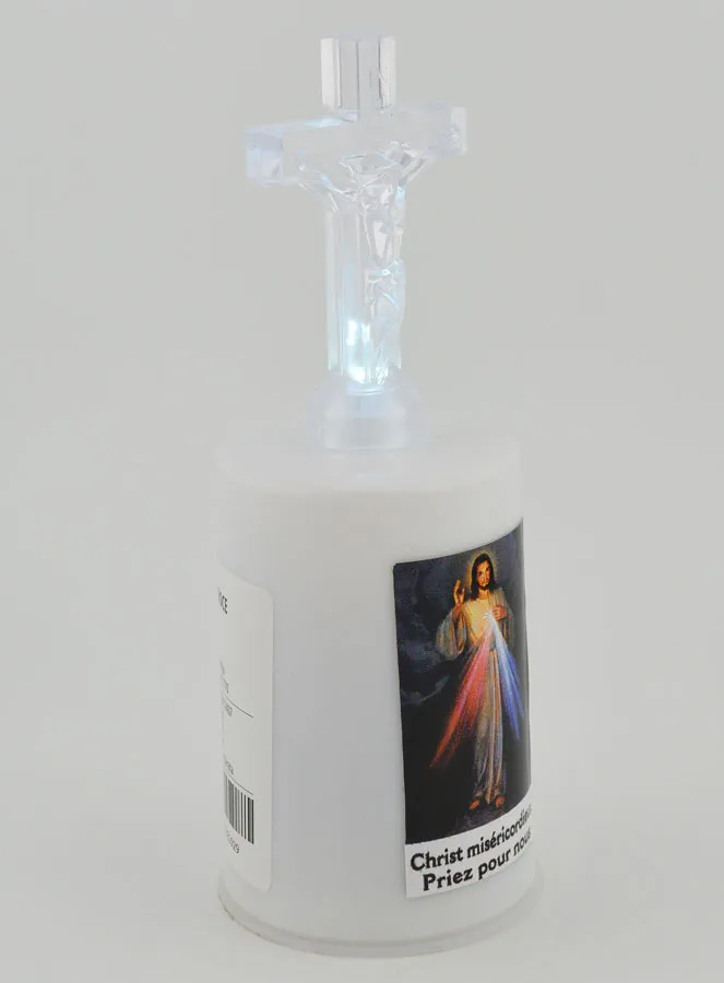 Led Church Candle Merciful Jesus (pic 4)