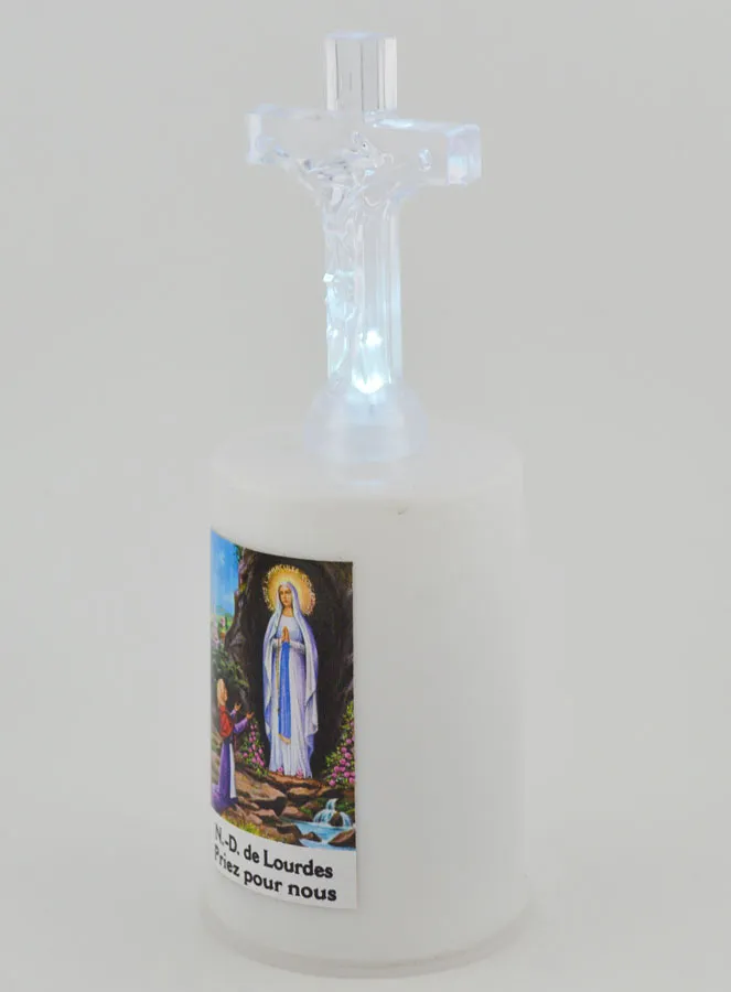 Church Candle OUr Lady of Lourdes (pic 3)
