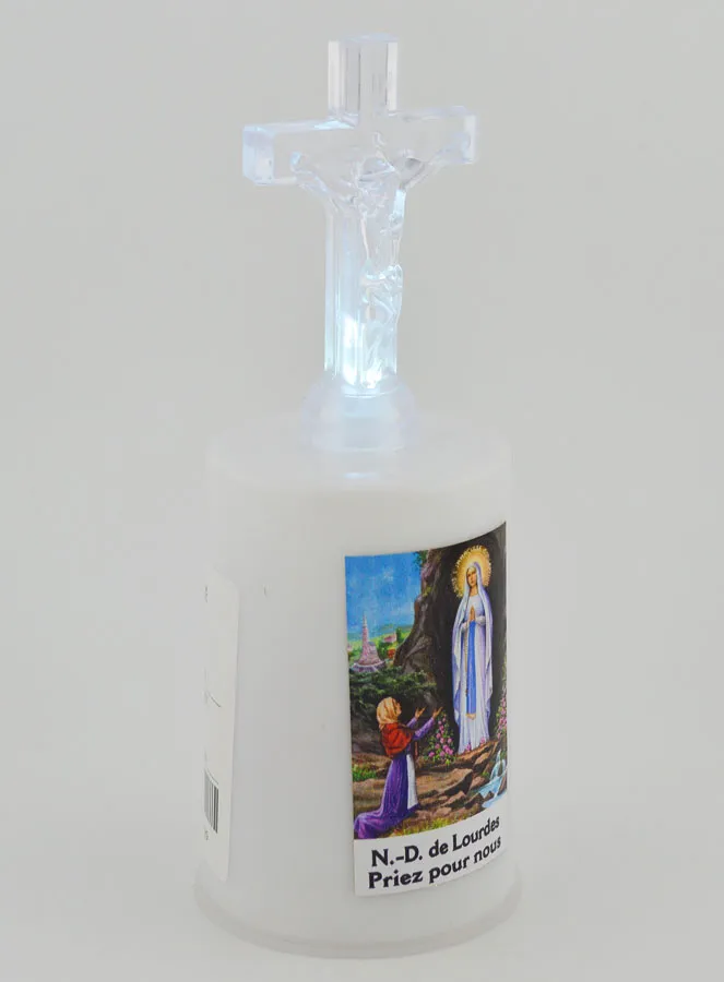 Church Candle OUr Lady of Lourdes (pic 4)