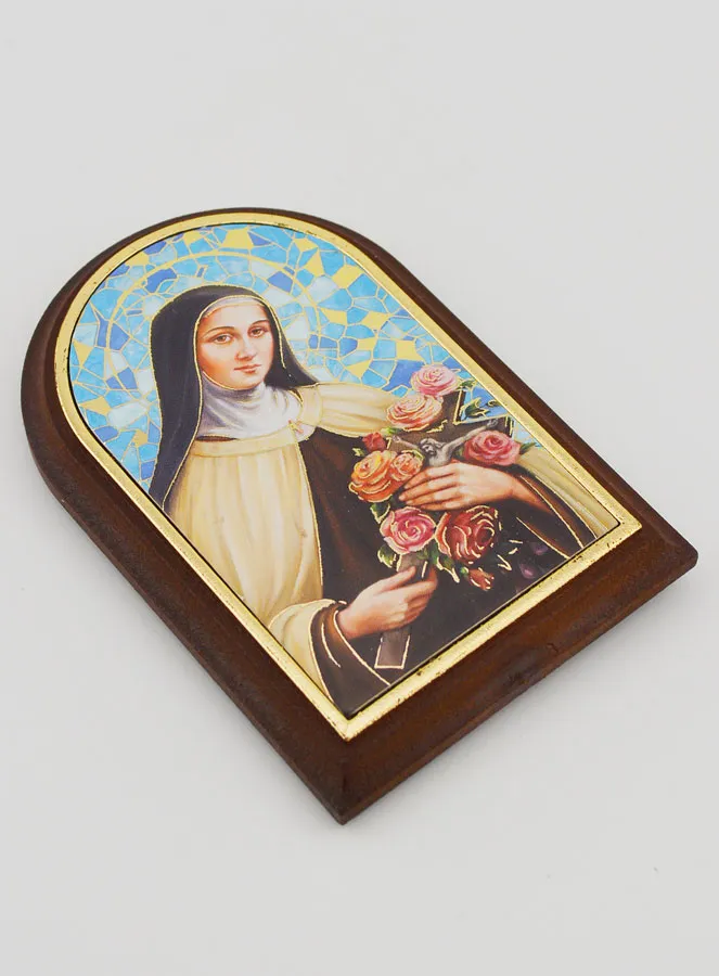 Saint Rita Icon to Place Down - 10cm (pic 3)