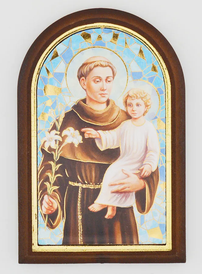 Saint Anthony Icon to Place Down - 10cm (pic 1)
