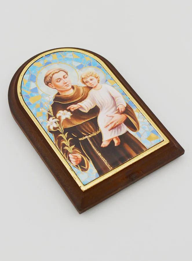 Saint Anthony Icon to Place Down - 10cm (pic 3)