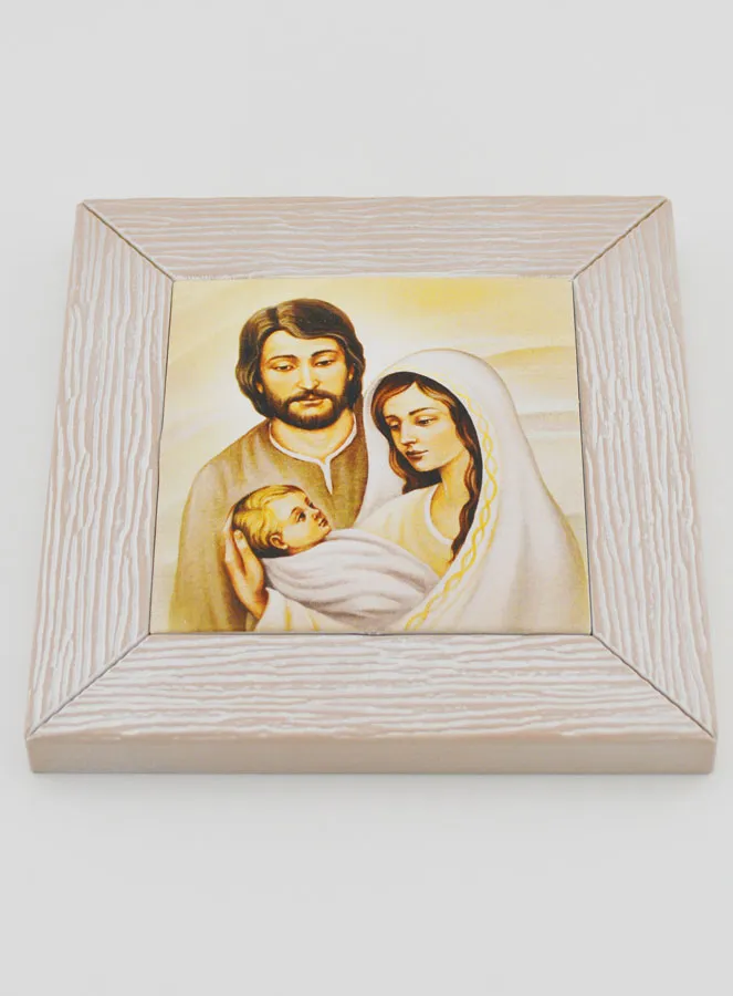 Modern Icon Frame Holy Family - 11cm (pic 2)