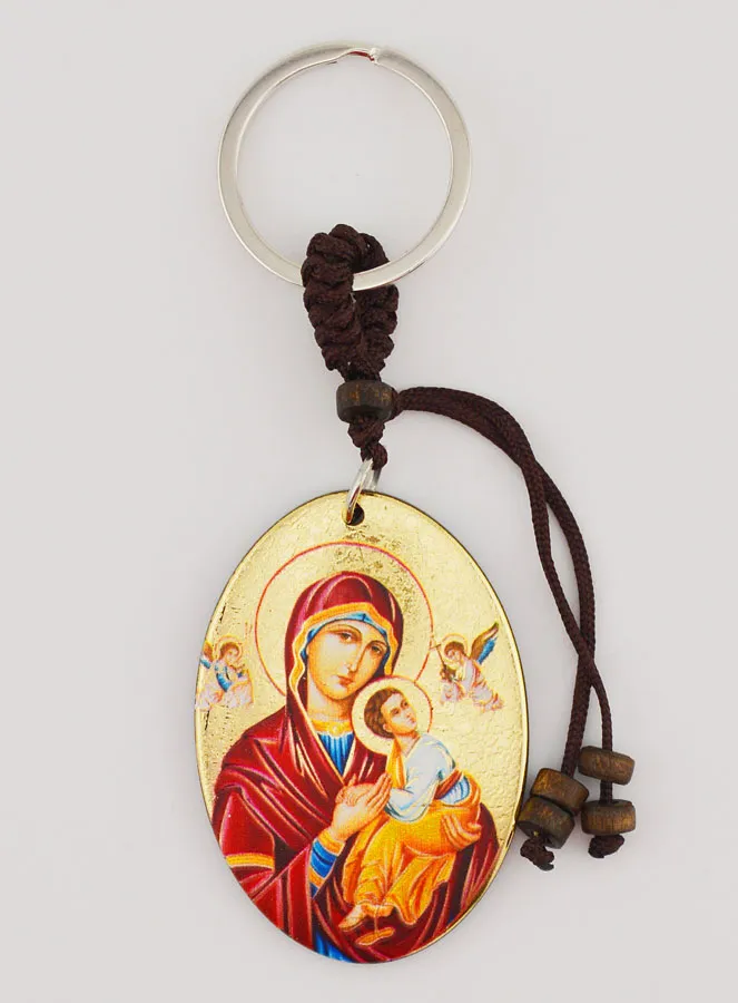 Keyring Our Lady Help of Christians Icon (pic 1)