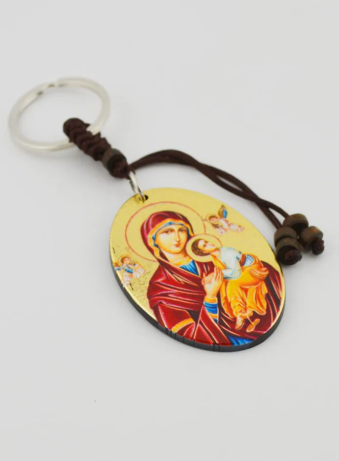 Keyring Our Lady Help of Christians Icon (pic 3)