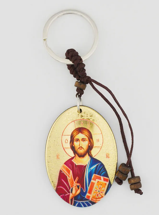 Keyring Christ Pantocrator Icon (pic 1)