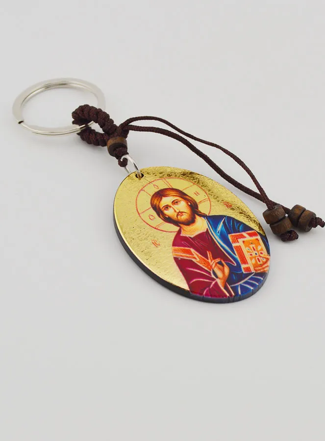 Keyring Christ Pantocrator Icon (pic 3)