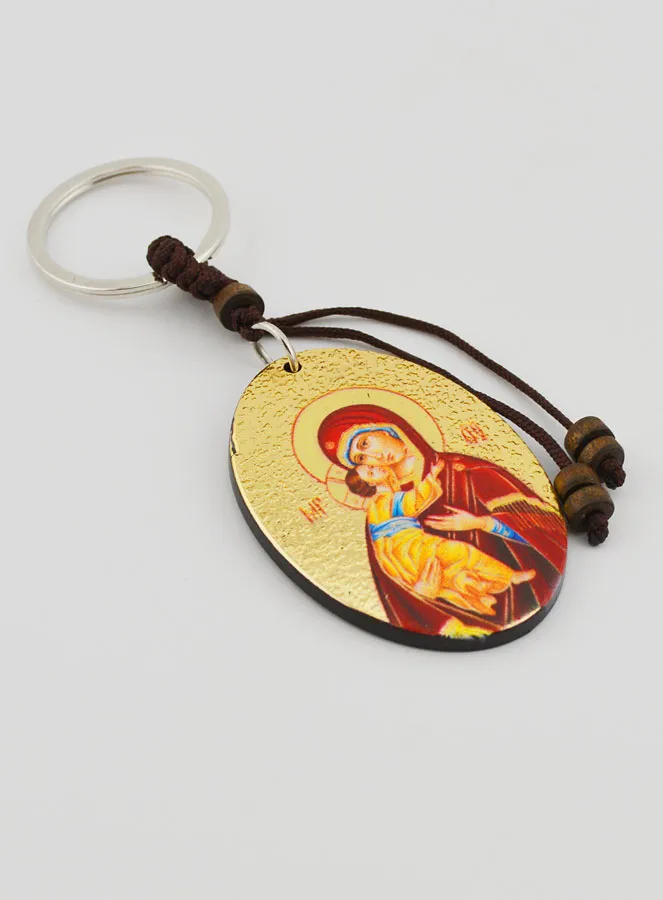Keyring Mary Gate of Heaven Icon (pic 3)