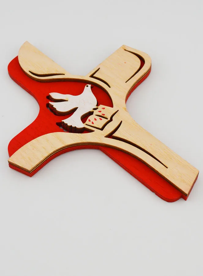 Holy Spirit Confirmation Cross – 16cm (pic 2)