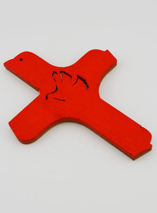 Holy Spirit Confirmation Cross – 16cm (pic 4)