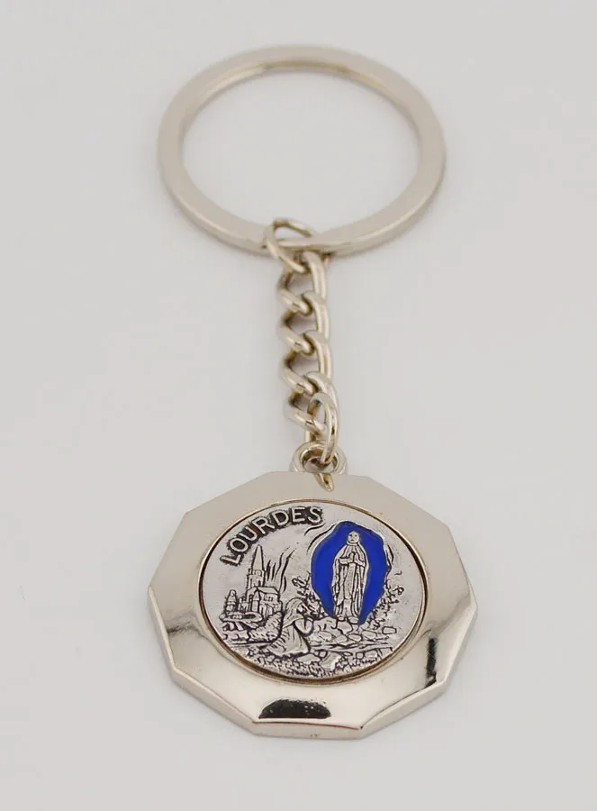 Keyring of the Apparitions of Our Lady of Lourdes (pic 2)