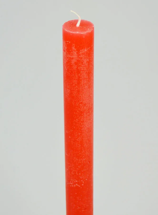 Solid Colour Prayer Candle - Pink Red (pic 4)