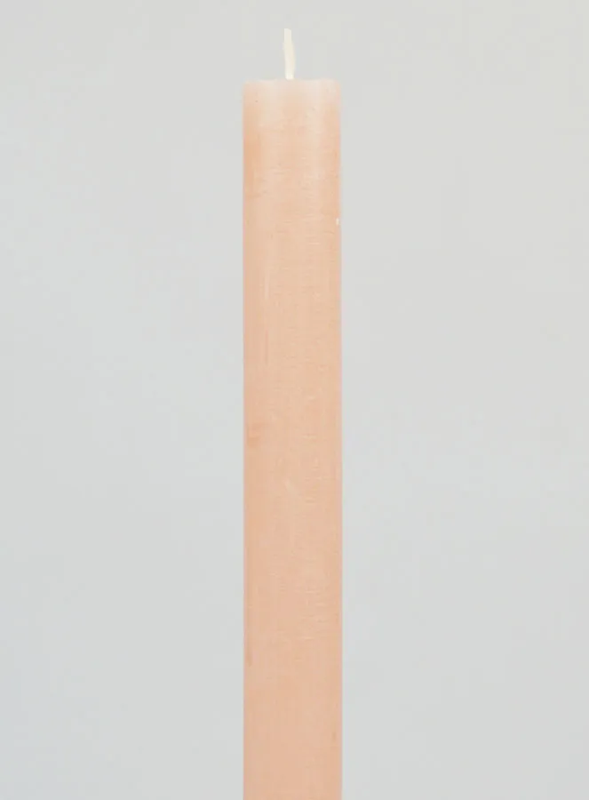 Solid Colour Candle 27cm - Ballet Pink (pic 3)