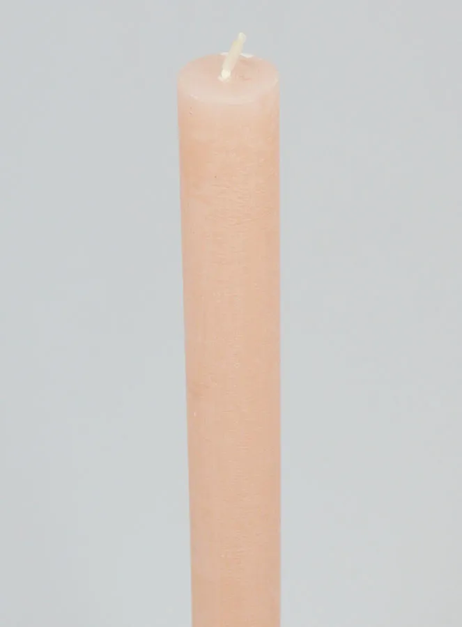 Solid Colour Prayer Candle - Ballet Pink (pic 4)