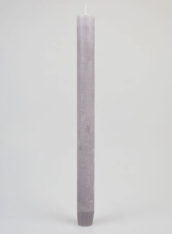 Solid Colour Candle 27cm - Purple (pic 1)