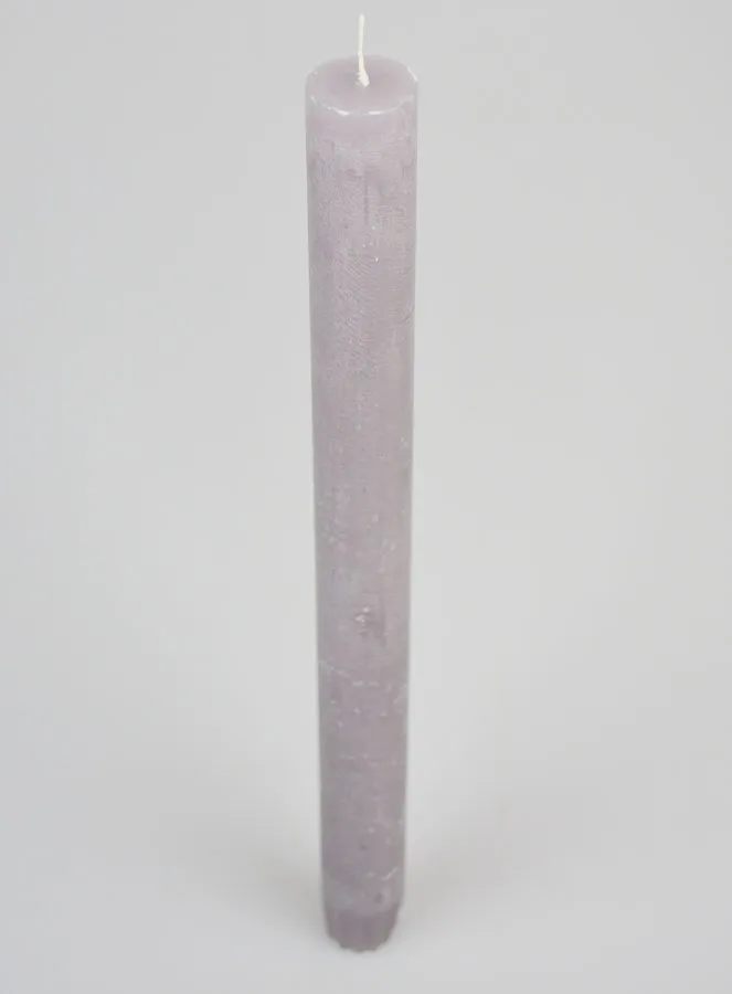 Solid Colour Candle 27cm - Purple (pic 2)