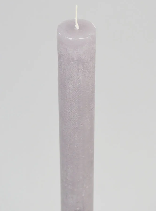 Solid Colour Candle 27cm - Purple (pic 4)