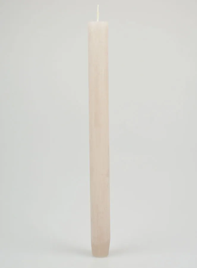 Solid Colour Candle 27cm - Sand Gray (pic 1)