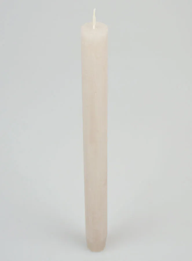 Solid Colour Candle 27cm - Sand Gray (pic 2)