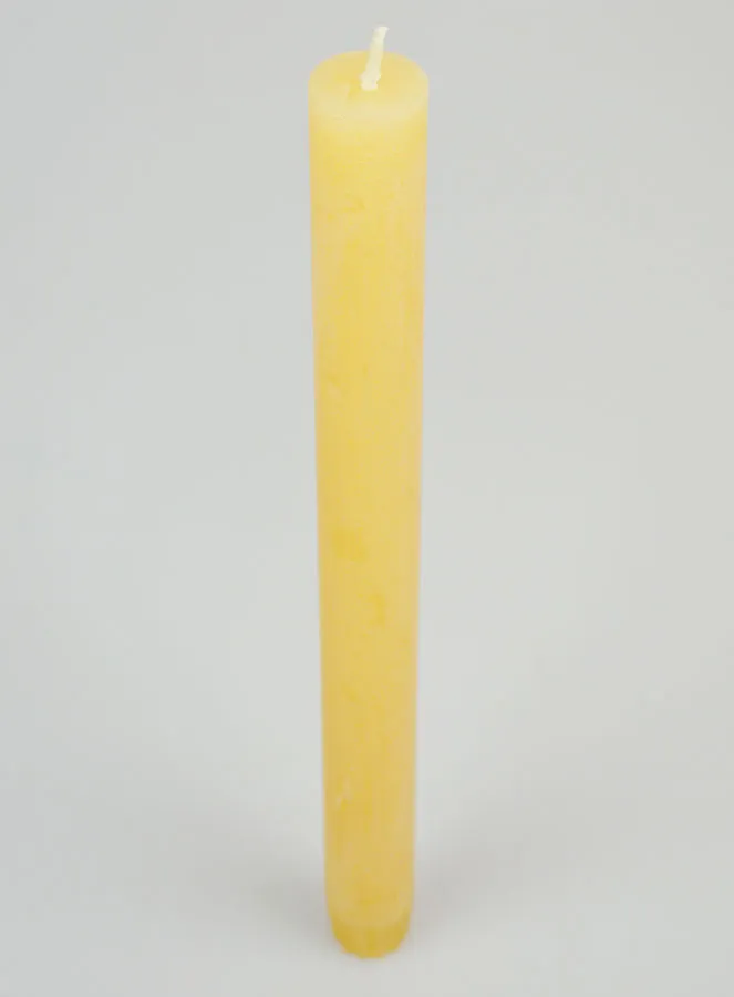 Solid Colour Candle 27cm - Oatmeal Beige (pic 2)